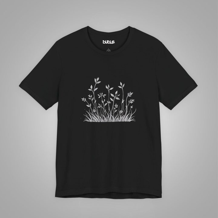 Nature Bloom Edition Minimalist Doodle Tee